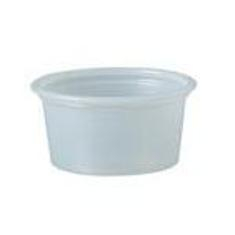 Solo - Souffle Portion Cup, .75 oz Translucent Plastic