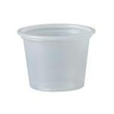 Solo - Souffle Portion Cup, 1 oz Translucent Plastic