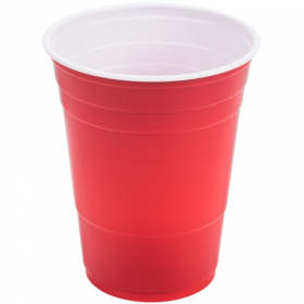 Dart - Solo Party Plastic Cup, 16 oz Red