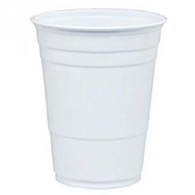 Dart - Solo Party Plastic Cup, 16 oz White