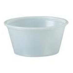 Solo - Souffle Portion Cup, 2 oz Translucent Plastic