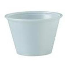 Solo - Souffle Portion Cup, 2.5 oz Translucent Plastic
