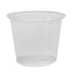 Karat - Portion Cup, 5.5 oz Clear PP Plastic, 2500 count
