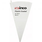 Winco - Piping/Pastry Bags, 16&quot; Cotton with Plastic Coating, Reusable