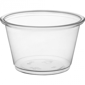 Primo - Portion Cup, 4 oz Clear, 2500 count