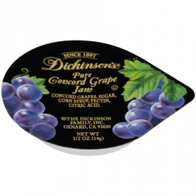 Dickinson&#039;s - Concord Grape Jam (in Aluminum Container), .5 oz