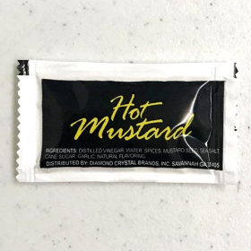 Hot Mustard Pouch, 500/5.5 gram