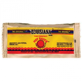 Louisiana Hot Sauce Packets, 7 gram