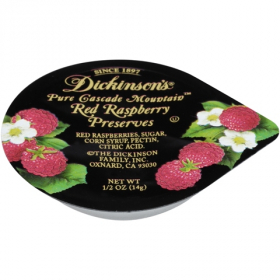 Dickinson&#039;s - Red Raspberry Preserves (in Aluminum Container), .5 oz