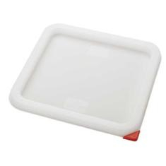 Winco - Food Storage Container Cover, White Square, Fits 6/8 qt Containers