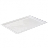 Winco - Food Storage Box Flat Lid, 18x26 White Plastic