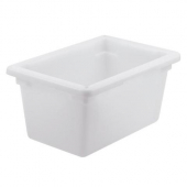 Winco - Food Storage Box, 18x12x9 White Plastic, 5 Gallon