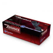 Ammex - GlovePlus Nitrile Powder Free Gloves, Large Black