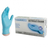 Ammex - Nitrile Powder Free Exam Glove, Large Blue