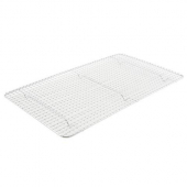 Winco - Pan Grate for Full Size Steam Pan, 10x18 Chrome Plated