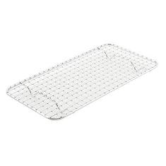 Winco - Pan Grate for 1/3 Size Steam Pan, 5x10.5 Chrome Plated