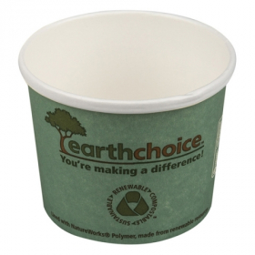 Pactiv - EarthChoice Paper Soup Cup, 12 oz PLA