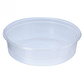 Fabri-Kal - Deli Container, 6 oz Clear PP Plastic, 500 count