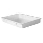 Winco - Dough Box, 25.625x18x3.25, White PP Plastic