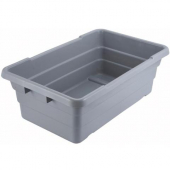 Winco - Lug Box, 24x15x8 Nesting Gray Plastic