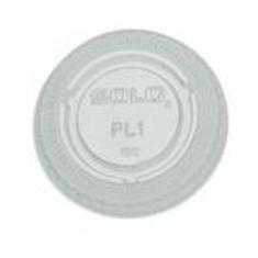 Solo - Lid, Clear Plastic Souffle Portion Cup Lip, Fits .75 and 1 oz