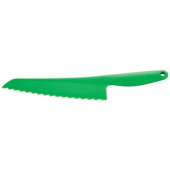 Winco - Lettuce Knife, 11.5&quot; Green BPA-Free Plastic
