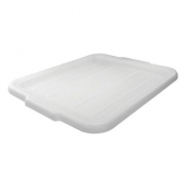 Winco - Dish Box Lid, Fits 21x17x7 Box, Heavy Duty White PP Plastic