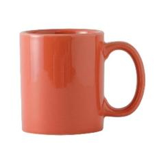 Tuxton - DuraTux C-Handle Mug, 12 oz Cinnebar (Orange), 24 count