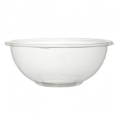 Fineline Settings - Super Bowl Salad Bowl, 160 oz Clear PET Plastic