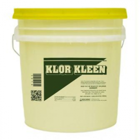 Advantage Chemical - Dish Washing Machine Sanitizer, Low Temperature (Yellow/&#039;Klor Kleen&#039;), 5 Gallon