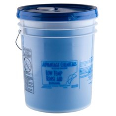 Advantage Chemical - Dish Washing Machine Rinse Aid, Low Temperature (Blue/&#039;Spotless Rinse&#039;)