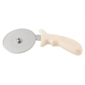 Winco - Pizza Cutter, 4&quot; Blade with White PP  Plastic Handle