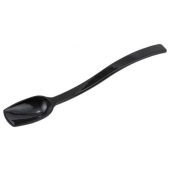 Winco - Buffet Spoon with Square Edge, 10&quot; Black PC Plastic