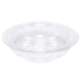 Koda Cup - Salad Bowl with Lid, 18 oz Clear PET Plastic