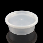 EarthPack - Deli Container Combo, 8 oz Clear Plastic