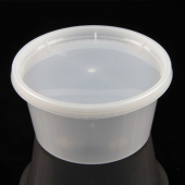 EarthPack - Deli Container Combo, 12 oz Clear Plastic
