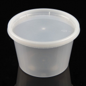 EarthPack - Deli Container Combo, 16 oz Clear Plastic