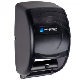 San Jamar - Toilet Tissue Dispenser, Black Pearl Ocean Design, Holds 2 Rolls