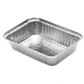Aluminum Closeable Containers - 2-1/4 Lb. Oblong Container, 8.6875x6.125