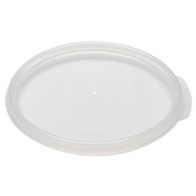 Cambro - Poly Rounds Food Storage Container Lid, Round Translucent Poly Plastic, Fits 12/18/22 qt Co