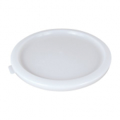 Cambro - Poly Rounds Food Storage Container Lid, White Poly Plastic, Fits 2/4 qt Containers
