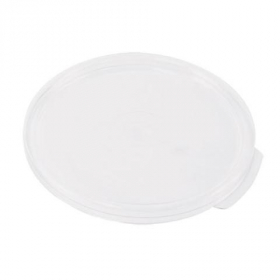 Cambro - Poly Rounds Food Storage Container Lid, White Poly Plastic, Fits 6/8 qt Containers