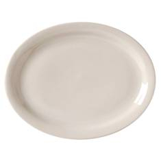 Vertex China - Royal Platter, 13.25&quot; Narrow Rim White