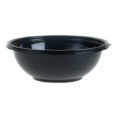 Sabert - Bowl, 18 oz Round Black PET Plastic