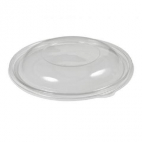 Sabert - Lid for 8-16 oz Round Bowls, Dome Clear PET Plastic