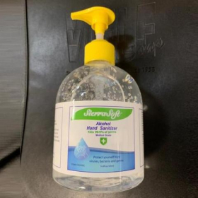 Hand Sanitizer with 70% Alcohol, 16 oz Pump