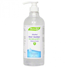 Hand Sanitizer with 70% Alcohol, 33.8 oz Pump