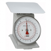 Winco - Receiving Scale, 6 Lb with Steel Platform, 6.5&quot; Dial