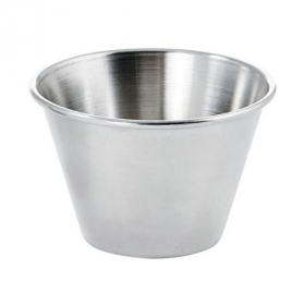 Winco - Sauce Cup, 4 oz Stainless Steel