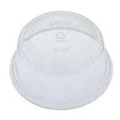 Solo - Lid, Clear Plastic Food Container Lid, Fits 5-8 oz Sundae Cup